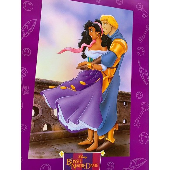Disney Hunchback Of Notre Dame Esmerelda & Prince - Picture 11 of 12